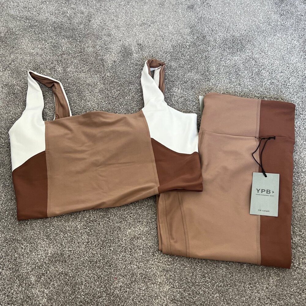 Abercrombie YPB Tan/Brown/Cream Set